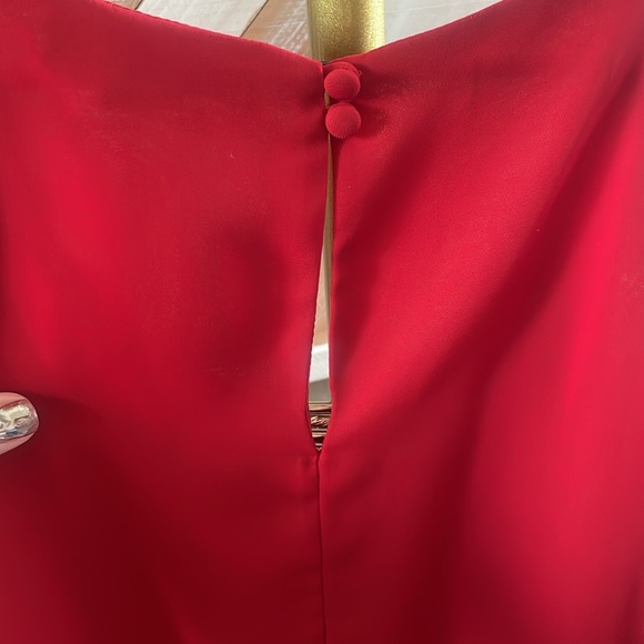 White House black market red dress tank size small - Picture 8 of 11